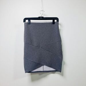 Gray Short Pencil Skirt in Junior’s Medium